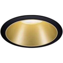 Paulmann 93403 Cole Coin vestavné svítidlo, LED, LED, 6 W, černá, zlatá