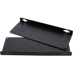 Hammond Electronics 1455UFBK pouzdro hliník černá (eloxovaná) (d x š x v) 191 x 66 x 17 mm 2 ks