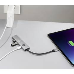 Renkforce USB-C® dokovací stanice RF-DKS-908 Vhodné pro značky (dokovací stanice pro notebook): univerzální napájení USB-C®