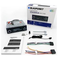 Blaupunkt Stockholm 400 DAB BT autorádio Apple CarPlay, DAB+ tuner