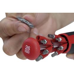 Wiha Wiha LiftUp 26one - Schraubendreher mit Bit-Satz pro elektroniku a jemnou mechaniku, dílnu, VDE bitový šroubovák 1/4 (6,3 mm)