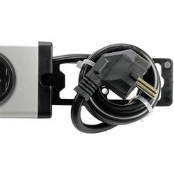 Ehmann USB Multilader 6-Port 6,3 A USB nabíjecí hub, 6x USB A, Dodávka energie, hliník, černá