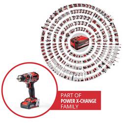 Einhell Professional TP-CD 18/50 Li BL (2x2,0Ah) aku vrtací šroubovák, 18 V, 2 Ah Li-Ion vč. nabíječky, vč. 2x aku, 4513896