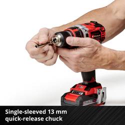 Einhell Professional TP-CD 18/50 Li BL (2x2,0Ah) aku vrtací šroubovák, 18 V, 2 Ah Li-Ion vč. nabíječky, vč. 2x aku, 4513896