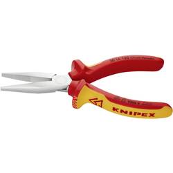 Knipex 30 16 160 VDE ploché kleště rovné chrom-vanadová elektrikářská ocel 160 mm