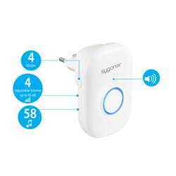 Sygonix SY-5225386 bezdrátový zvonek kompletní sada s bleskem