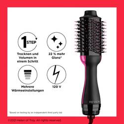 Revlon RVDR5222 vlasový kartáč černá