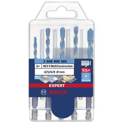 Bosch Accessories EXPERT MultiConstruction HEX-9, 2608900585 sada víceúčelového vrtáku, 4 mm, 5 mm, 6 mm, 6 mm, 8 mm, šestihran, 5dílná