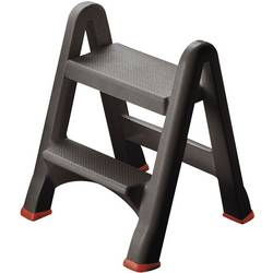 Curver 155160 sklápěcí schůdky antracitová, červená 3.22 kg