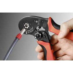 TOOLCRAFT TO-7165962 krimpovací kleště dutiny na kabely, 0.08 do 16.0 mm², s rychlouzávěrem