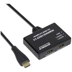 SpeaKa Professional SP-9443508 1 + 2 porty HDMI rozbočovač černá