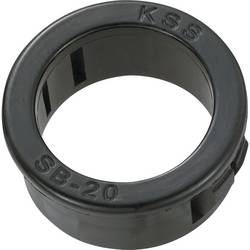 TRU COMPONENTS TC-SBR20203 kabelová průchodka Průměr svorky (max.) 15.9 mm Tloušťka montážní desky (max.) 3.2 mm polyamid černá 100 ks