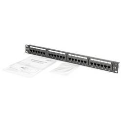 Digitus DIGITUS - CAT 6, Klasse E Patch Panel, ungeschirmt patch panel 483 mm (19) CAT 6A černá osazený