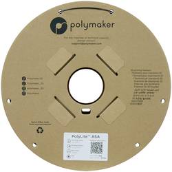 Polymaker PF01020 6938936712619 vlákno pro 3D tiskárny ASA odolné proti UV záření, odolné proti povětrnostním vlivům 1.75 mm 3 kg černá PolyLite™ 1 ks