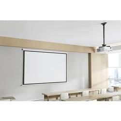 Neomounts CL25-540BL1 stropní držák projektoru stropní držák, nastavitelná výška, otočný, naklápěcí, nakláněcí vzd. země-strop (max.): 90.5 cm černá