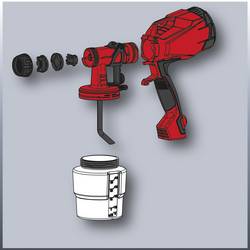 Einhell TC-SY 400 P systém pro nástřik barev 400 W Průtok (max.) 500 ml/min
