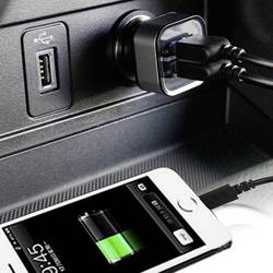 Renkforce RF-CRDAB-100 DAB+ rádio adaptér do auta uchycení přísavkami, streamování hudby přes Bluetooth