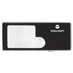 TOOLCRAFT TO-10283190 ruční lupa s LED osvětlením , zvětšení: 3 x, 10 x, Velikost objektivu: (Ø) 15 mm, černá