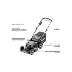 Metabo RM 36-18 LTX BL 46 akumulátor Akumulátorová sekačka bez akumulátoru 18 V šířka sekání 46 cm