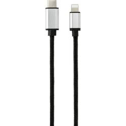 Renkforce USB kabel USB 2.0 USB-C ® zástrčka, Apple Lightning konektor 1.00 m černá RF-4353446