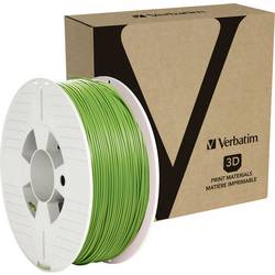 Verbatim 55324 3D PRINTER FILAMENT PLA 1.75MM 1KG GREEN (2019) vlákno pro 3D tiskárny PLA plast 1.75 mm 1000 g zelená 1 ks