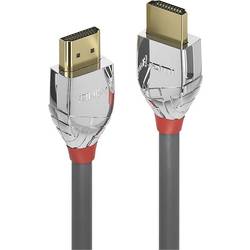 LINDY HDMI kabel Zástrčka HDMI-A, Zástrčka HDMI-A 2.00 m šedá 37872 4K UHD HDMI kabel