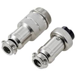 TRU COMPONENTS TC-13895604 kulatý konektor DIN, 1 sada