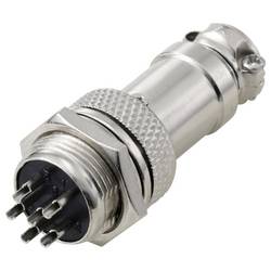 TRU COMPONENTS TC-13895648 kulatý konektor DIN, 1 sada