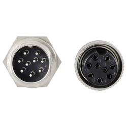 TRU COMPONENTS TC-13895660 kulatý konektor DIN, 1 sada