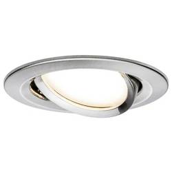 Paulmann 93483 Nova vestavné svítidlo, LED, LED, 6 W, železo (kartáčované), sada 3 ks