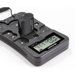 VOLTCRAFT BT-12DIG zkoušečka baterií a akumulátorů, typy 1,2 V, 1,5 V, 3 V, 3,7 V, 6 V, 9 V, 12 V, VC-14340820