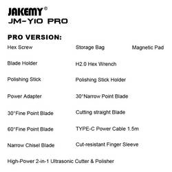 Jakemy Ultrasonic Cutter & Polisher řezačka na polystyren 35 W 1 ks