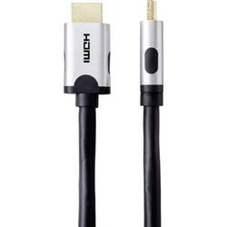 SpeaKa Professional HDMI kabel Zástrčka HDMI-A, Zástrčka HDMI-A 0.50 m černá SP-9063160 8K UHD HDMI kabel