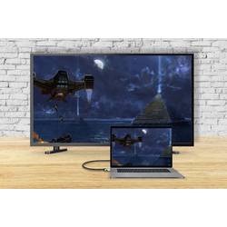 SpeaKa Professional HDMI kabel Zástrčka HDMI-A, Zástrčka HDMI-A 0.50 m černá SP-9063160 8K UHD HDMI kabel