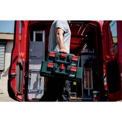 Metabo Metabox 340, 626888000 kufr na elektrické nářadí, ABS, zelená/červená, (d x š x v) 396 x 340 x 296 mm