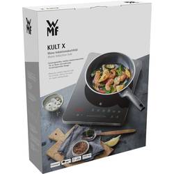 WMF KULT X Mono 0415240011 indukční varná deska s funkcí rozpoznání nádoby, Digitální časovač, s displejem, ochrana proti přehřátí