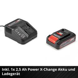 Einhell GC-CH 1855/1 Li Kit (1x2,5 Ah) Power X-Change akumulátor Aku nůžky na živý plot vč. nabíječky, + akumulátor 18 V Li-Ion 620 mm