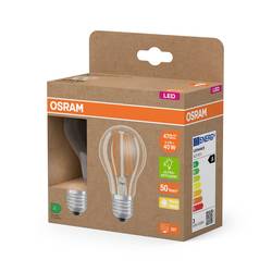 OSRAM HOMELIGHTING 4099854253461 LED Energetická třída (EEK2021) A (A - G) E27 klasická žárovka 2.2 W = 40 W teplá bílá (Ø x v) 60 mm x 60 mm vlákno 2 ks