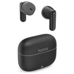 Hama Freedom Light II špuntová sluchátka (In Ear) Bluetooth® černá Nabíjecí pouzdro mobil