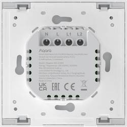 Aqara bezdrátový nástěnný spínač WS-EUK04 bílá Apple HomeKit