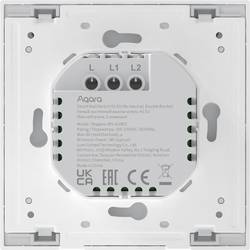 Aqara bezdrátový nástěnný spínač WS-EUK02 bílá Apple HomeKit