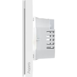 Aqara bezdrátový nástěnný spínač WS-EUK01 bílá Apple HomeKit