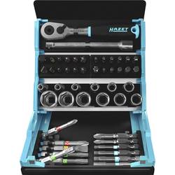 Hazet SmartCase 2200SC-2 sada bitů, 50dílná, inbus, plochý, křížový PH, křížový PZ, vnější dvojitý šestihran, profil T