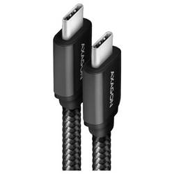 AXAGON Kabel USB-C USB 2.0 USB-C ® zástrčka 1.5 m BUCM-CM15AB