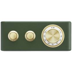 Sangean RA-101 A500523 Akumulátorové rádio, FM, Bluetooth, AUX, s akumulátorem, zelená, zlatá