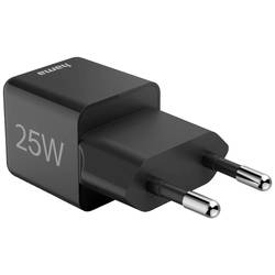 Hama USB nabíječka, USB Power Delivery (USB-PD) , 1x USB-C®, 25.00 W, Dodávka energie, černá