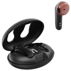 Hama špuntová sluchátka (In Ear) Bluetooth® stereo černá Redukce šumu mikrofonu Nabíjecí pouzdro mobil