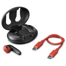 Hama špuntová sluchátka (In Ear) Bluetooth® stereo černá Redukce šumu mikrofonu Nabíjecí pouzdro mobil