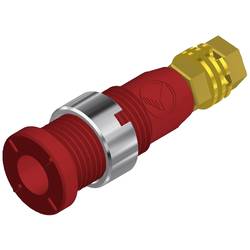 Hirschmann Test & Measurement MSEB 2600 G M3 Au bezpečnostní laboratorní zásuvka zásuvka, vestavná vertikální Ø pin: 2 mm červená 1 ks Piece