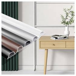 TRU COMPONENTS kabelový můstek 1572569 PVC stříbrná Kanálů: 1 1000 mm Množství: 1 m